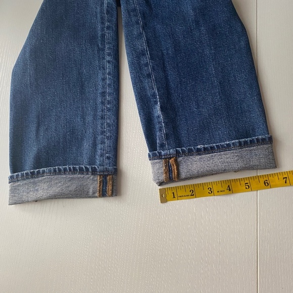 FRAME Women's Le Garcon Boyfriend Mid Rise Jeans Othello Wash Sz 32 - Picture 10 of 16